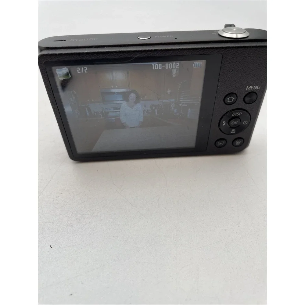 Samsung ST205F 16.1MP Digital Camera+Charger+Battery+WIFI+Case READ